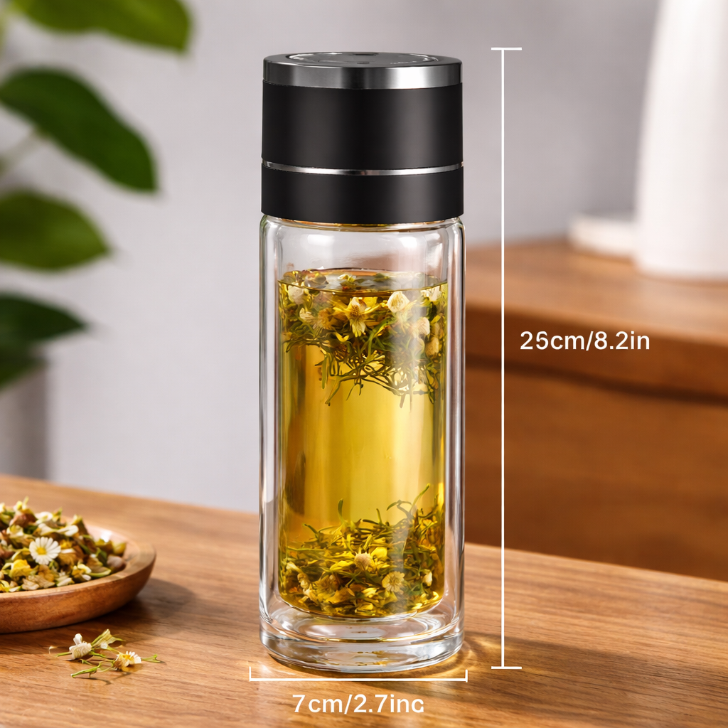 Cam Bitki Çayı Demliği & French Press